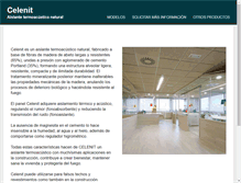 Tablet Screenshot of celenit.es